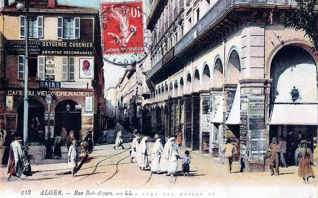 2844- Alger - Rue Bab-Azoun - 1913 .jpg